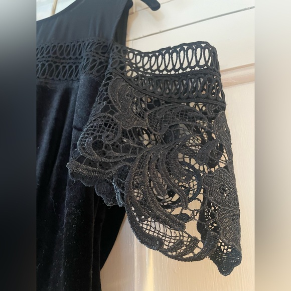 Topshop velvet dress - Picture 6 of 9